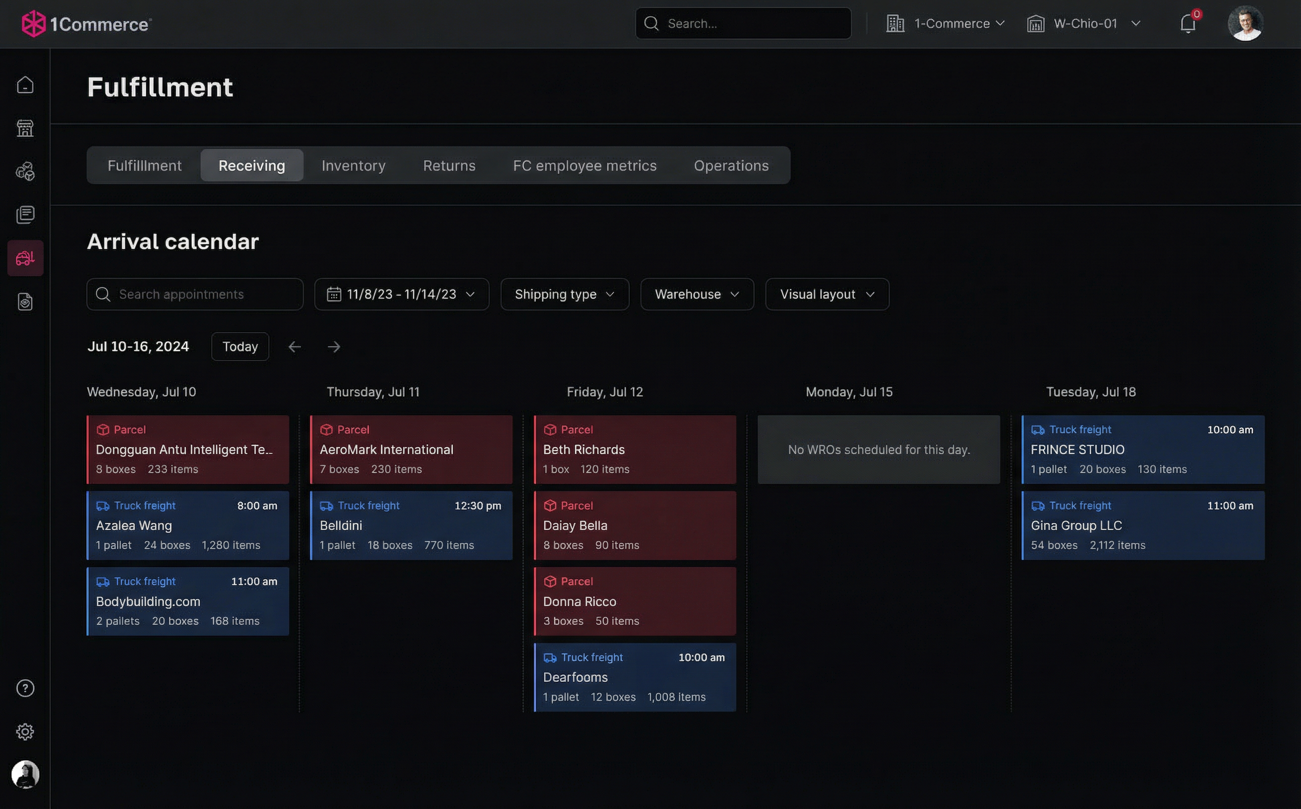 1Commerce platform in action — scaling commerce operations